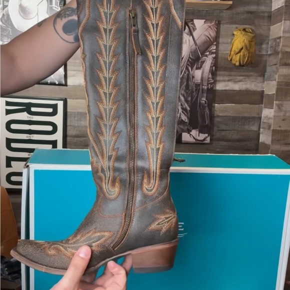 Lane boots Shoes - Brown Western-Style Women's Boots
